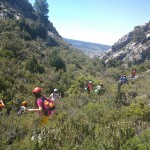 barranquismo con escolares, excursiones escolares